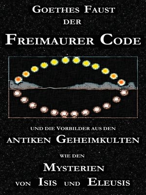 cover image of Goethes "Faust", der Freimaurer-Code und die Vorbilder aus den antiken Geheimkulten wie den Mysterien von Isis und Eleusis